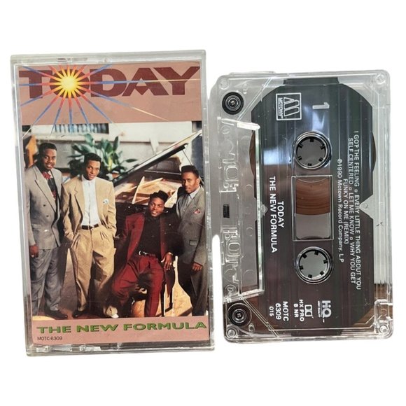 The New Formula Today Cassette Tape R&B Soul 1990 - Picture 1 of 4